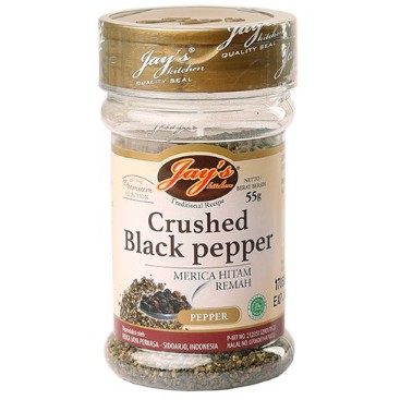 

JAY'S CRUSHED BLACK PEPPER MERICA HITAM REMAH 60 GRAM JAYS