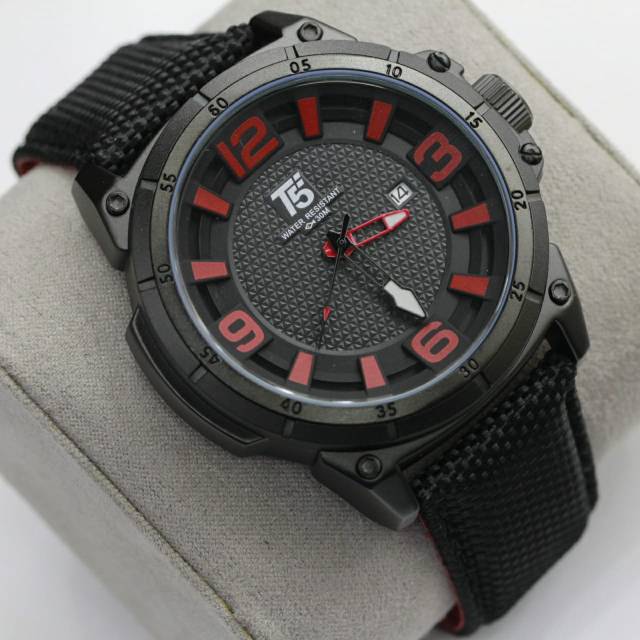 Jam Tangan Pria Keren Merk T5 H3568 Original