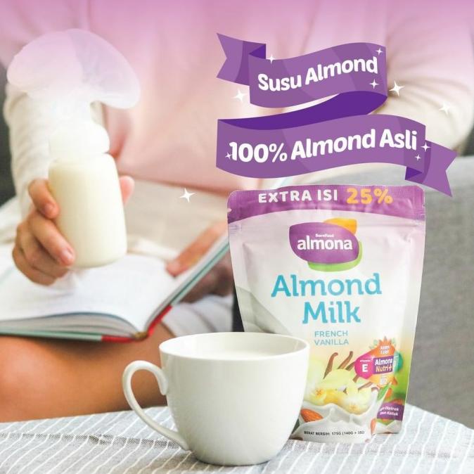 

Almona Almond Milk Minuman Susu Pelancar Asi Booster Busui