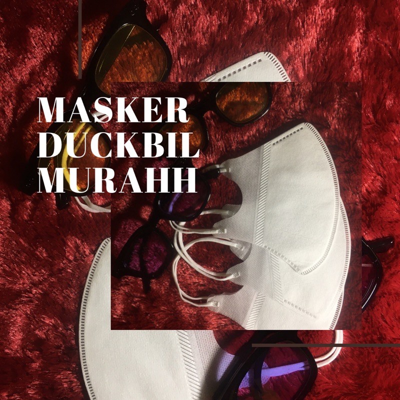 Masker Duckbill Murah 1 BOX isi 20/eceran