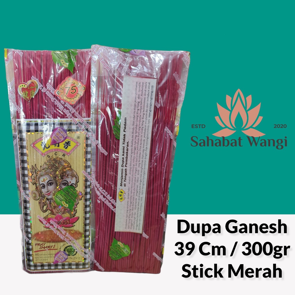 Hio Dupa Ganesh 888 Cendana 39cm ( Stick Merah)