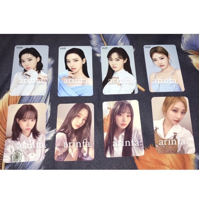 [SALE / READY] OFFICIAL AESPA NINGNING GISELLE KARINA WINTER PHOTO CARD PC x CLIO 21FW / 22SS