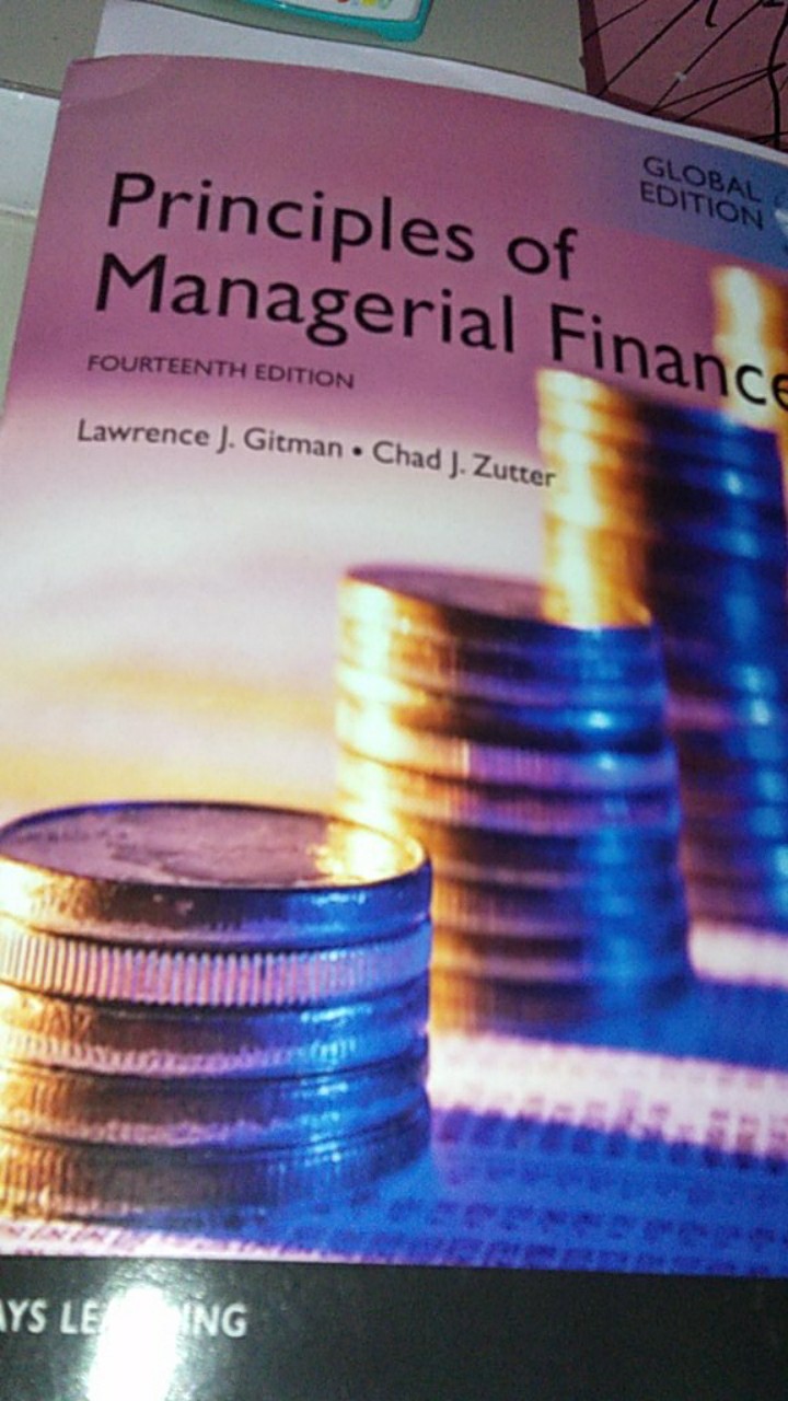 Principles Of Managerial Finance 14 Edition By Gitman Shopee Indonesia