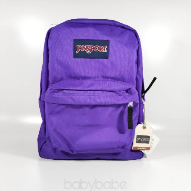 signature purple jansport