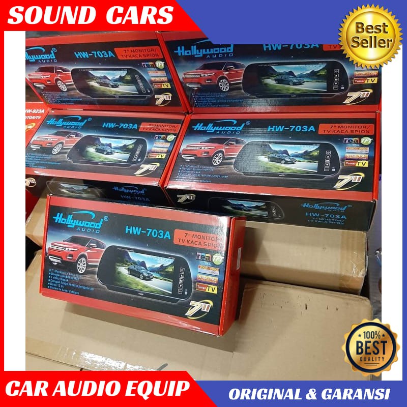 Tv Spion 7 inchi Tv Mobil HOLLYWOOD SPION Best Quality Garansi Original