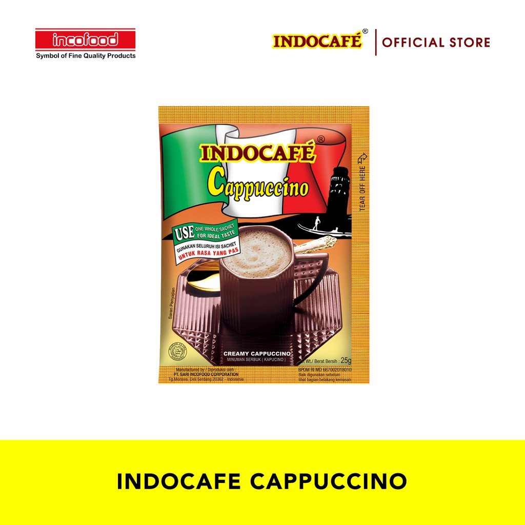 Indocafe Cappuccino (50 sachet)