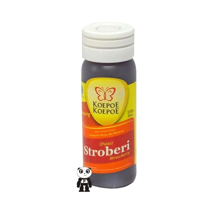 

Koepoe Koepoe Pasta Stroberi 25ml Perisa Strawberry