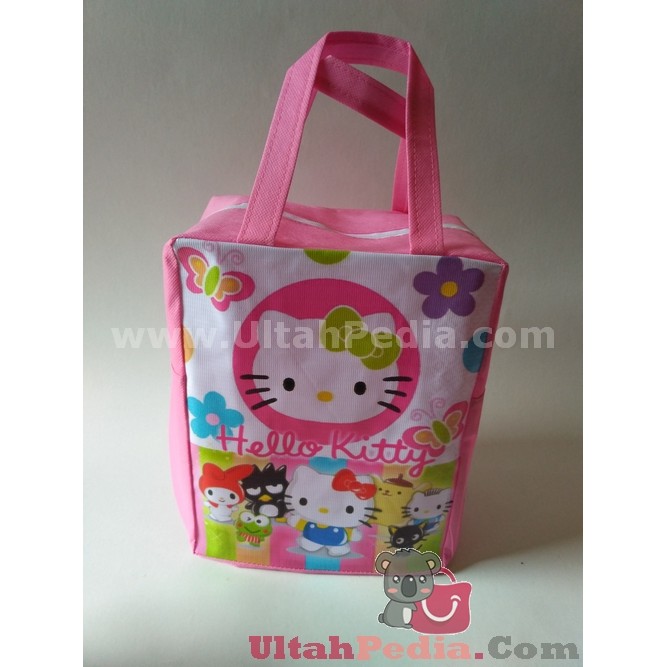 

Tas Ultah Anak | Souvenir Ulang Tahun| Goodiebag Resleting Hello Kitty