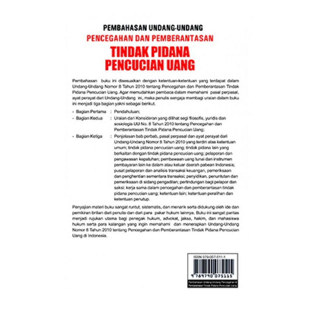 Undang Undang Nomor 8 Tahun 2010 Tentang Pencegahan Dan Pemberantasan ...