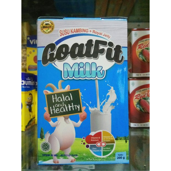 

Unik SUSU KAMBING ETAWA GOATFIT MILK Limited