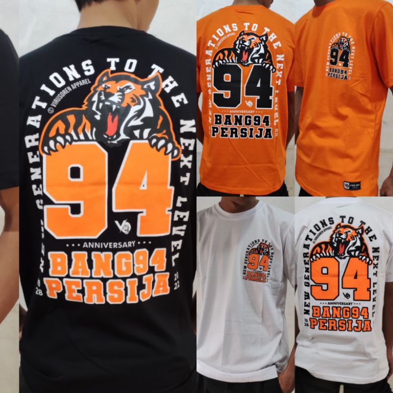 TSHIRT BANG94 PERSIJA | SPESIAL HUT PERSIJA KE 94TAHUN | 3 PILIHAN WARNA