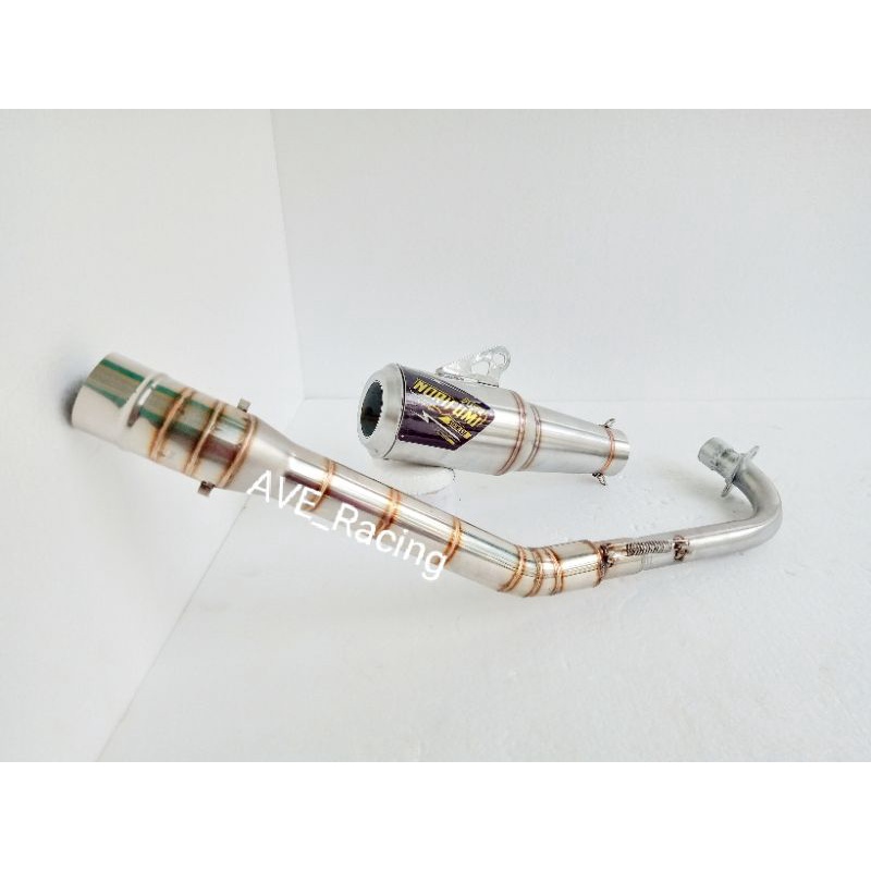 Knalpot racing NORIFUMI Jupiter MX/ Vega R/ Vega RR.