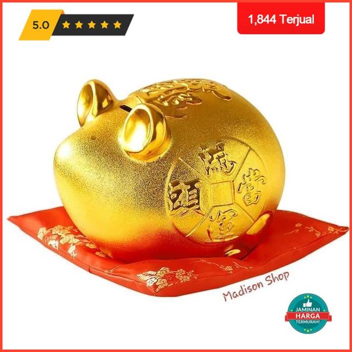

Big Sale Hiasan Imlek/Angpao Imlek Babi Solar Keramik Kado Imlek Soevenir Tahun Limited