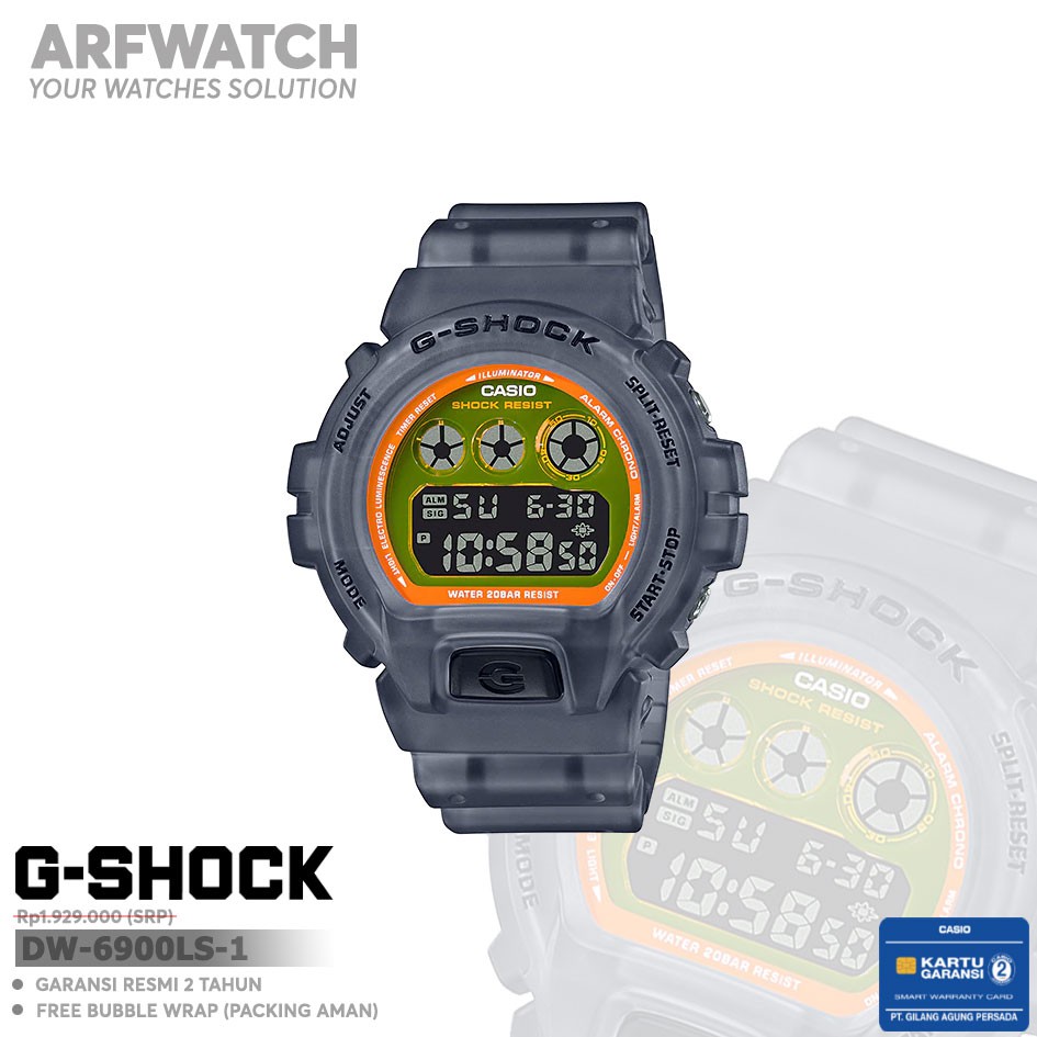 Casio G-Shock DW-6900LS-1 / DW-6900LS-1DR Original