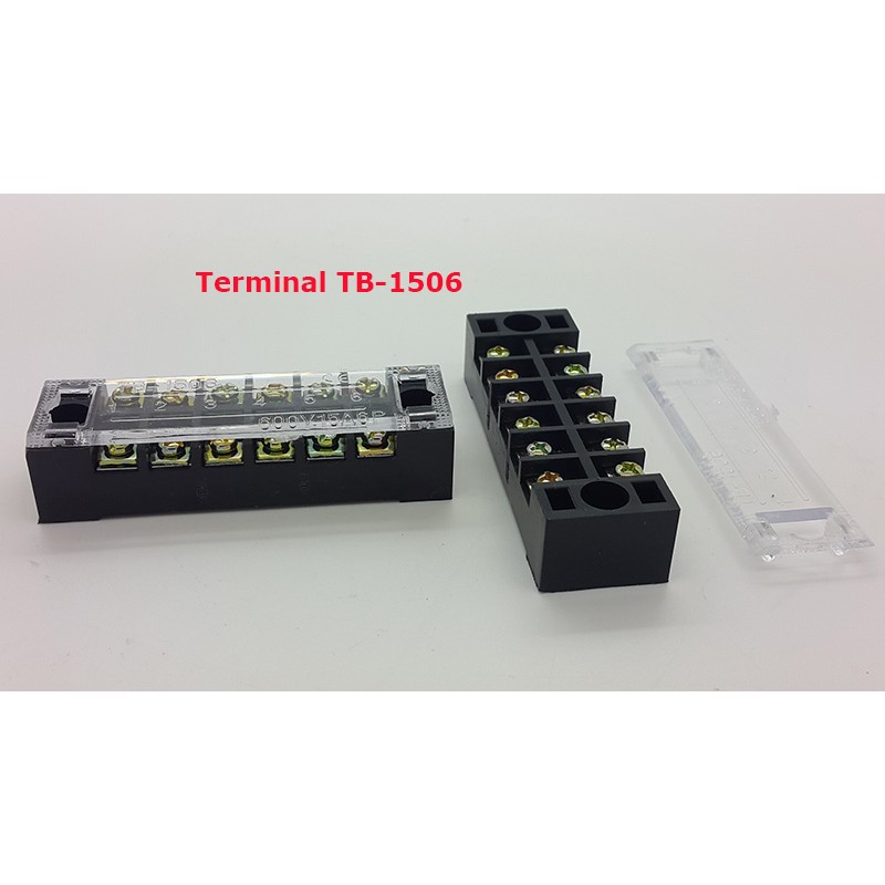 TERMINAL BLOCK TYPE TB-1506 2x6 15A