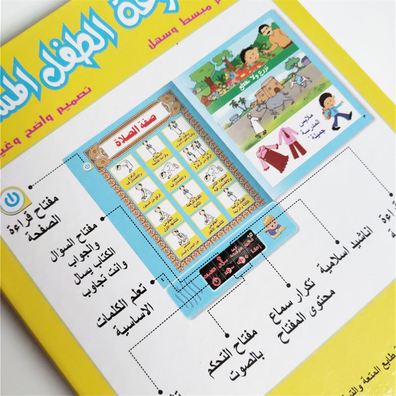 Mary Anak Untuk Buku Belajar Puzzle Kreatif Mainan Edukasi E-Book Buku Elektronik Arab Portabel Mainan Edukasi Untuk