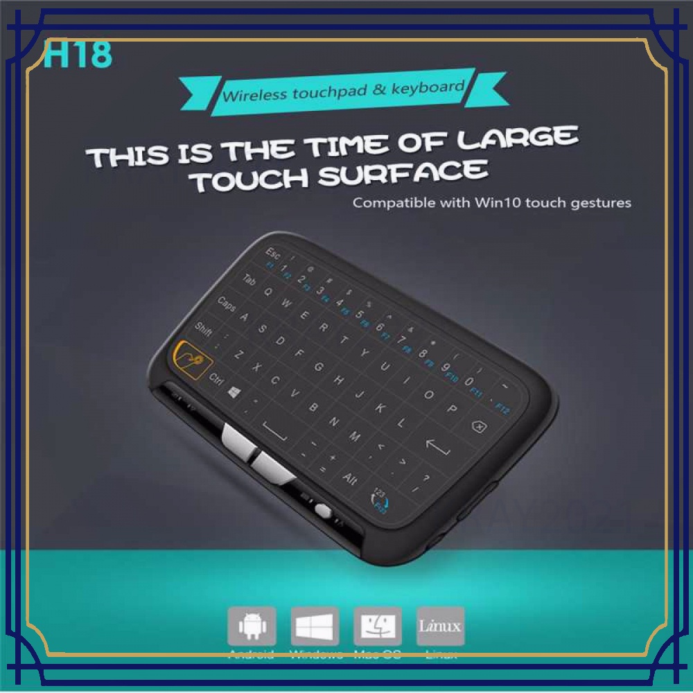 Air Mouse Touchpad Keyboard Wireless 2.4 GHz KB004