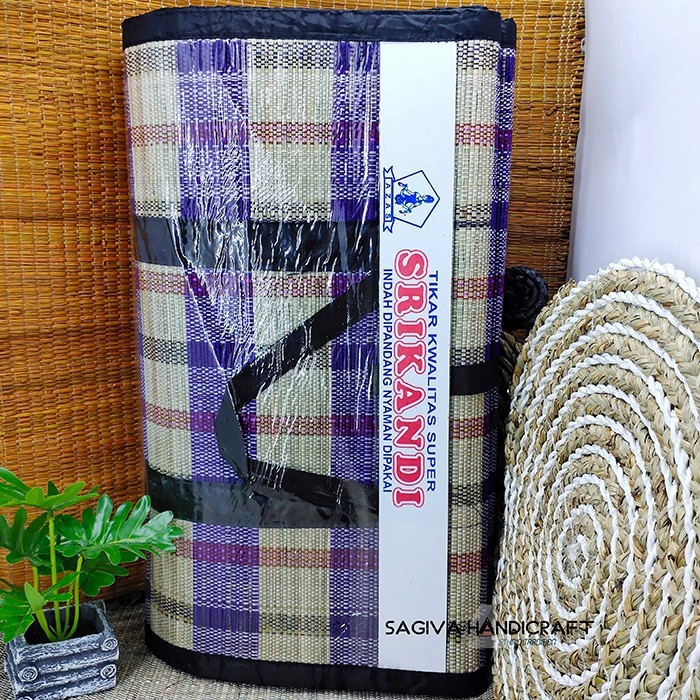 Tikar - Tikar Lipat Mendong Srikandi Ukuran Jumbo 2X3 Meter