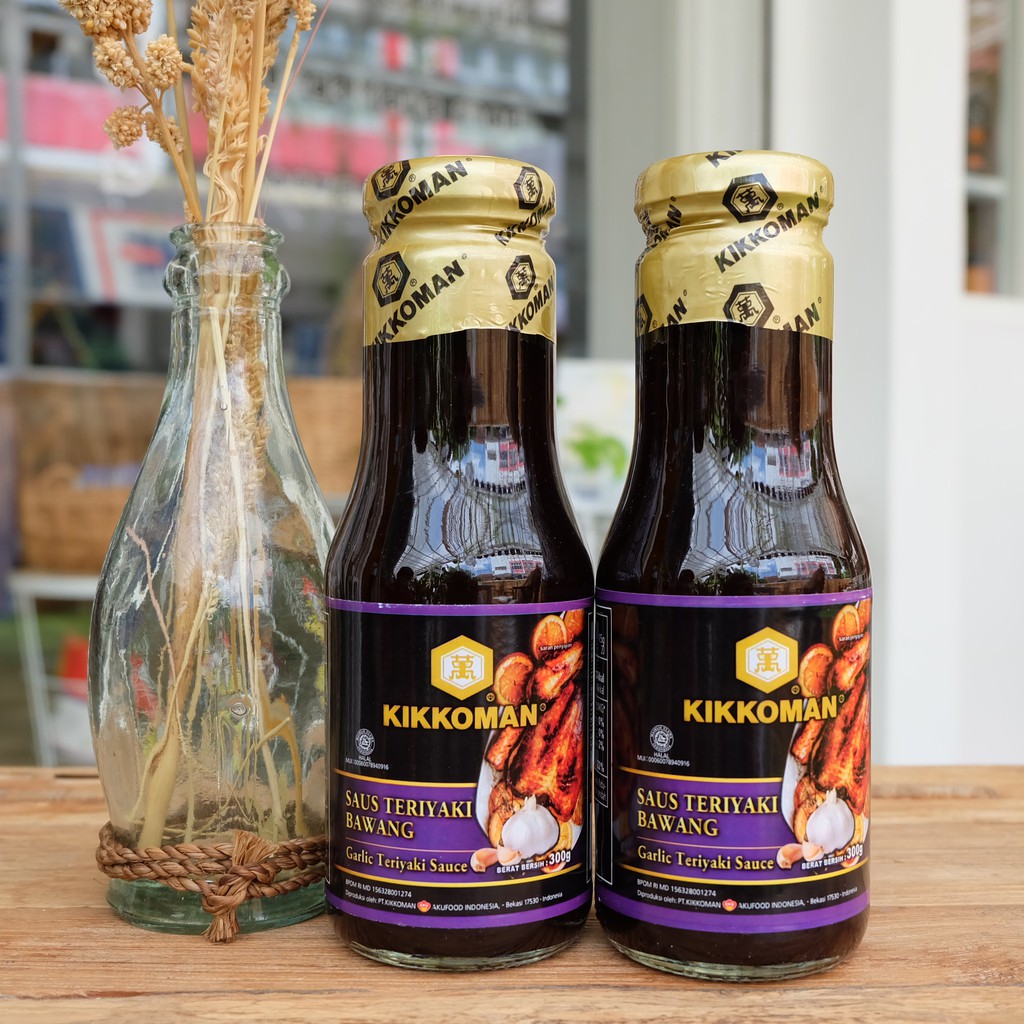 

Kikkoman Garlic Teriyaki Sauce 300 gr