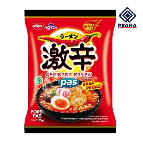 

NISSIN GEKIKARA RAMEN SUPER HOT 75GR