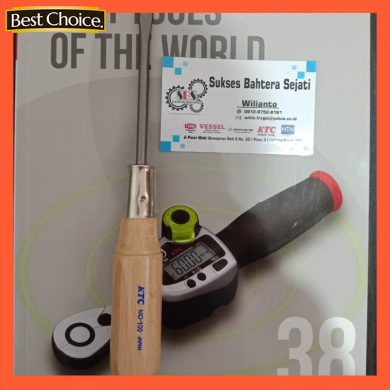 OBENG KETOK GAGANG KAYU KTC MINUS MD-100