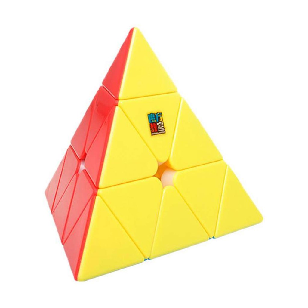 Rubik Pyraminx Stickerless Moyu- Rubik Piramida - Rubik Segitiga