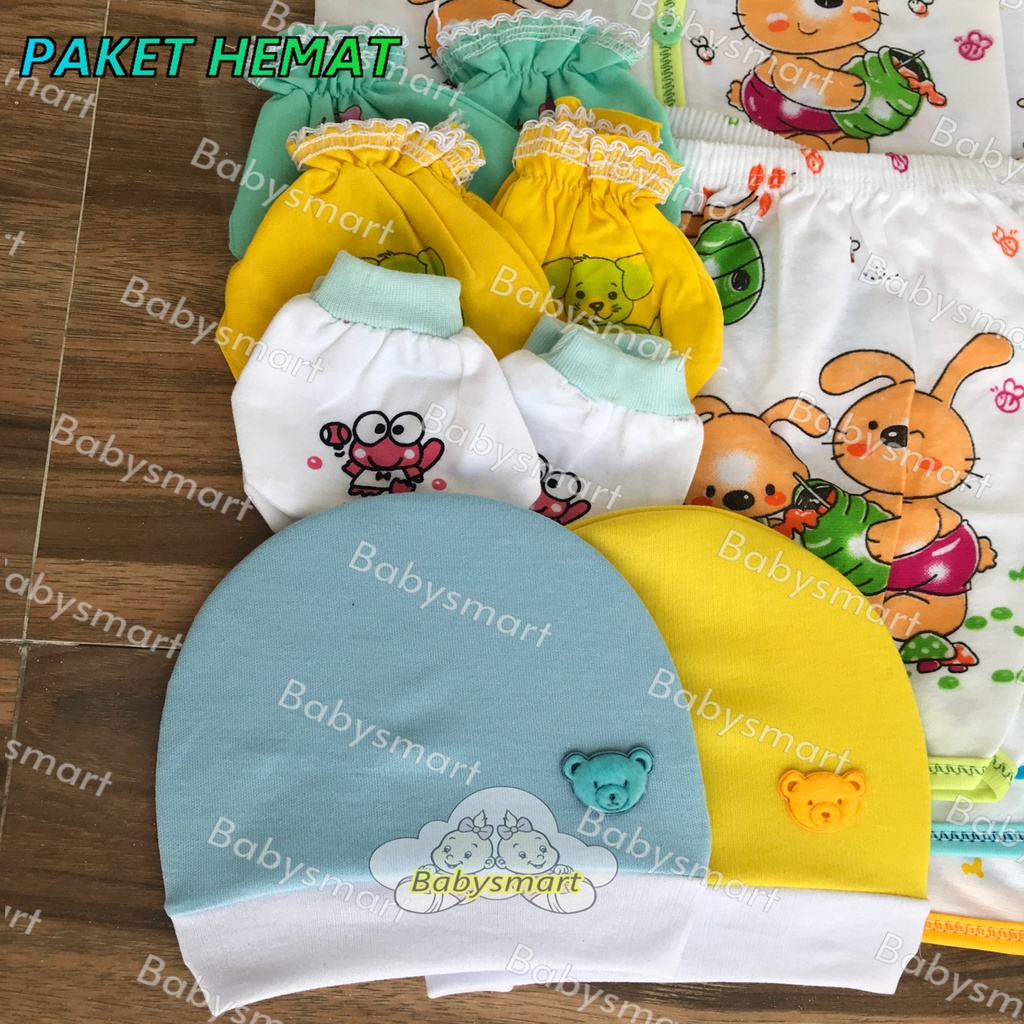 Babysmart - Paket Hemat Perlengkapan Baju Bayi Baru Lahir (New Born) Ekonomis dan Hemat PAKET 3