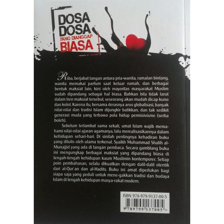 Buku Dosa-dosa yang Dianggap Biasa - Darul Haq