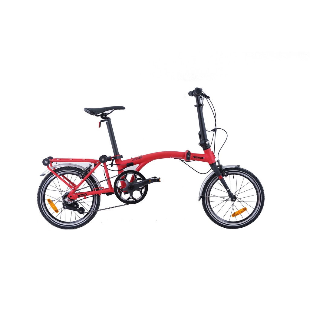 United Bike Sepeda Lipat FOLDING AL 16-03Sp U TRIFOLD 3S (20) RD-BK-RD