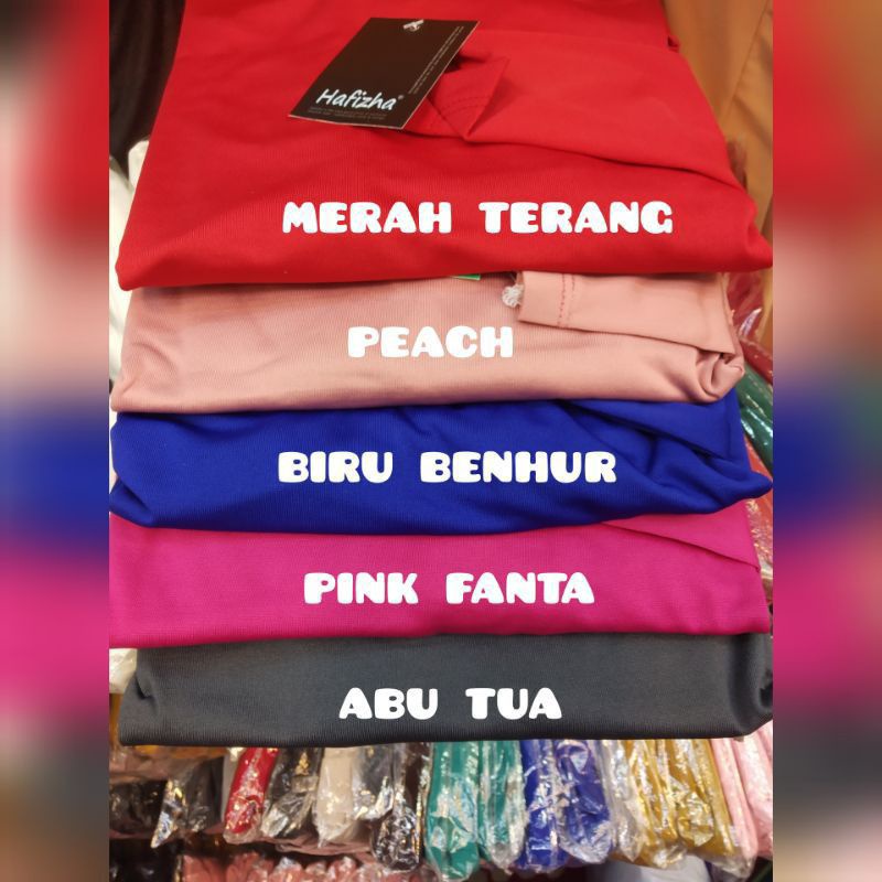 Manset/Manset Wanita/ Manset Hijab/Manset Kaos/Dalaman Hijab/manset/manaet baju