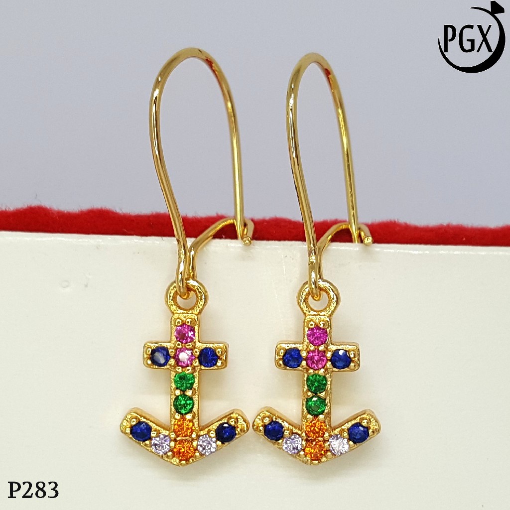 PGX Anting Jepit Xuping Wanita Aksesoris Fashion Perhiasan Lapis Emas Premium - P099