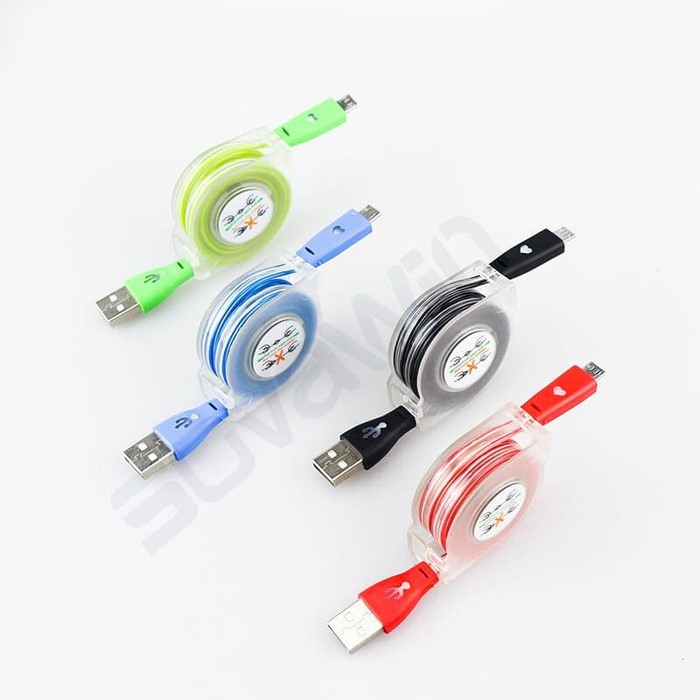 Kabel Date Micro To Usb Retrac LED/ Cabel Micro To Usb Retrac LED.