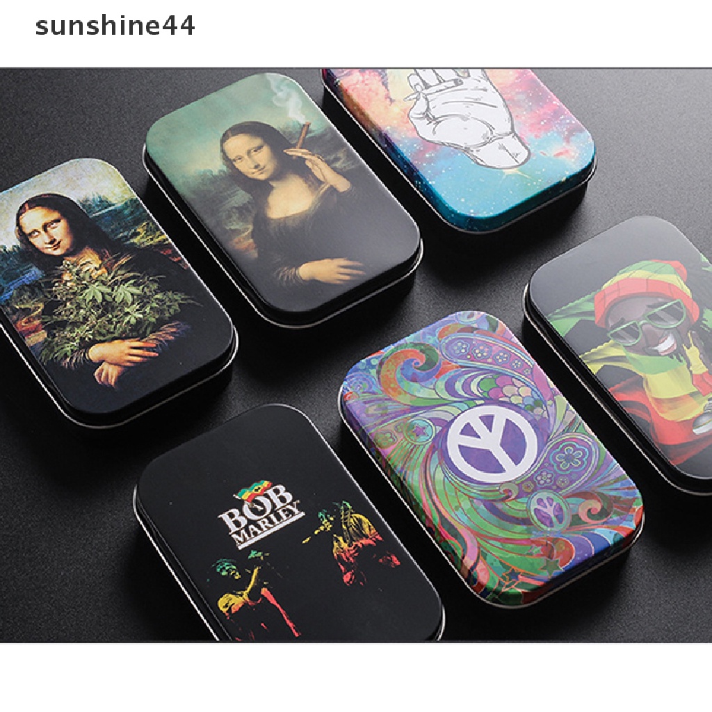 Sunshine Kotak Rokok / Tembakau Bahan Kaleng