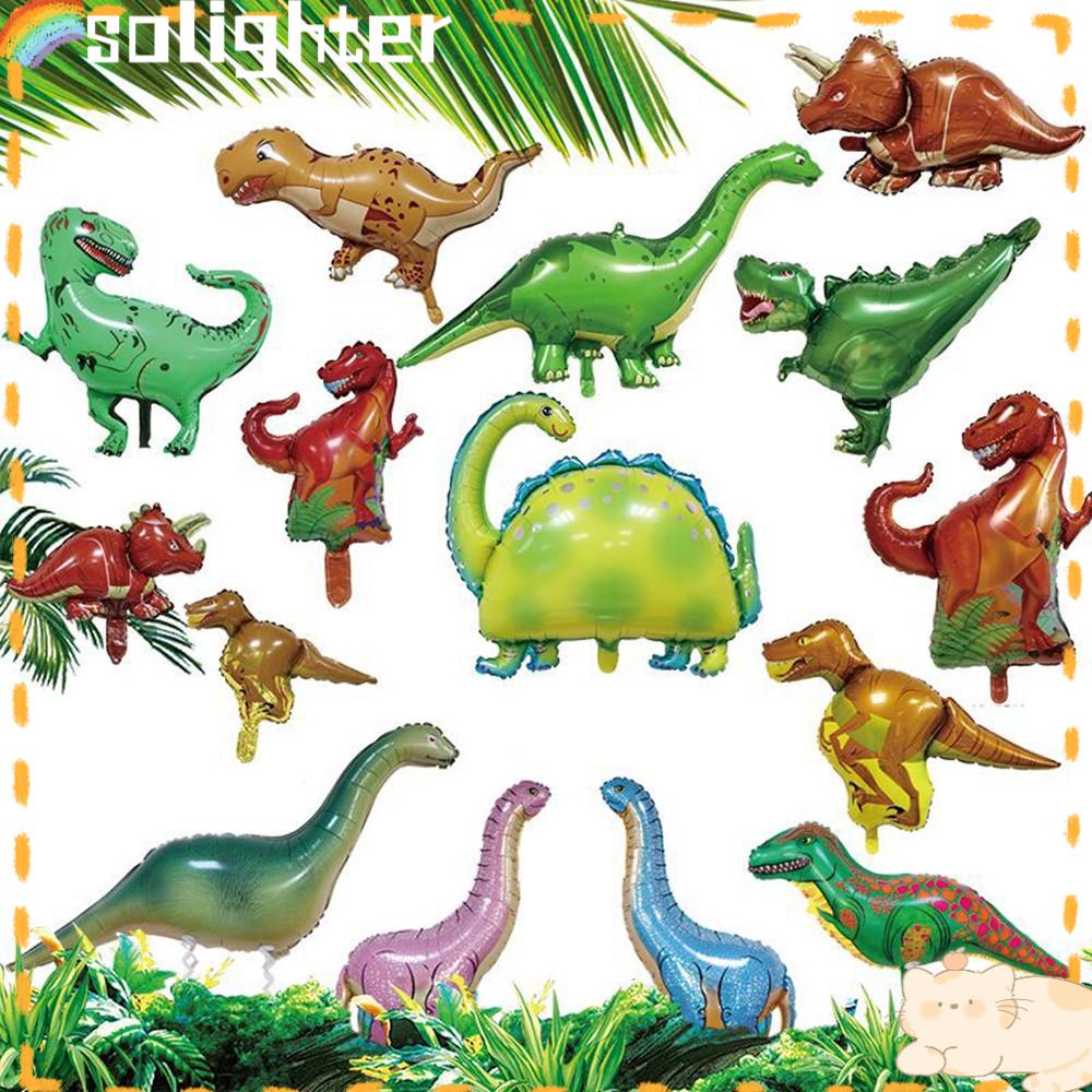 Balon Foil Bentuk Dinosaurus Untuk Pesta Ulang Tahun Anak
