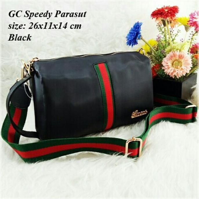 Order Aja Cyiinnnnnn Tas Fashion Wanita Gucci Speedy Parasut Selempang Slingbag Terlaris