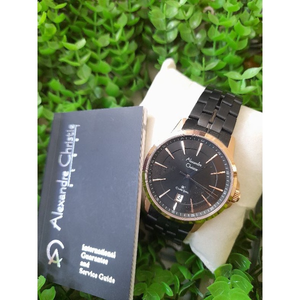 SALE.. JAM TANGAN ALEXANDRE CHRISTIE PRIA COWOK AC 8655MD