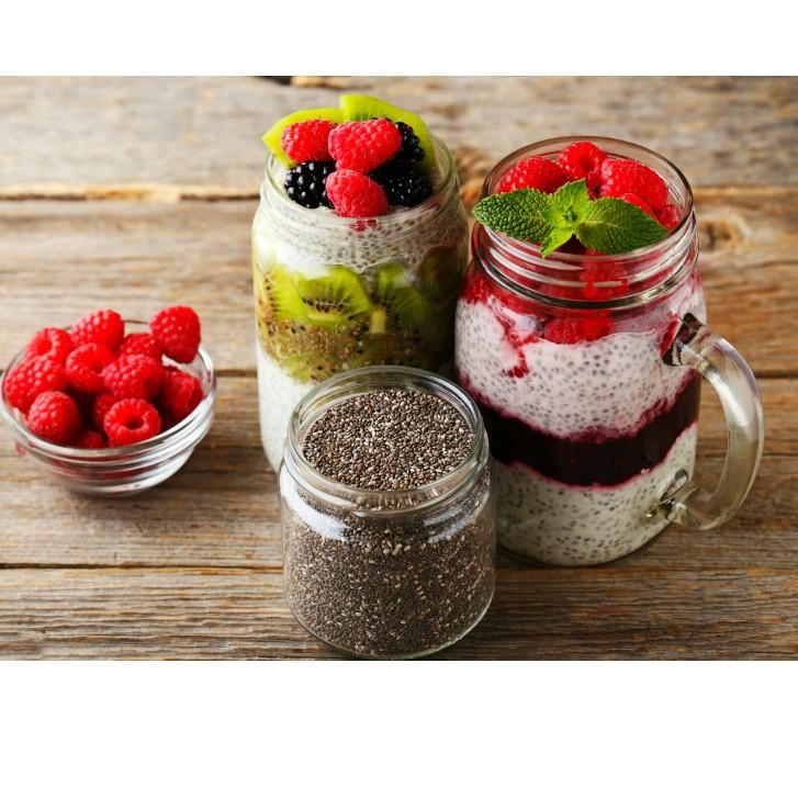 

（DIKIRIM DARI JAKARTA） Chia Seed Mexico Organik ChiaJoy 500 gr Terbaik untuk Diet