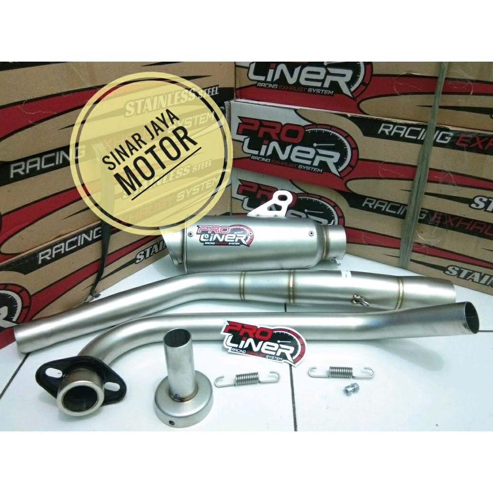 knalpot pro liner cb 150 r new lampu led full set Murah bac 7587