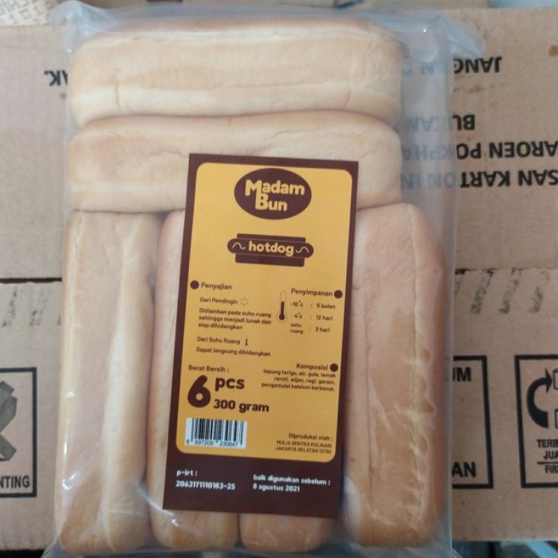 

Madam Roti Hot Dog Isi 6 Termurah Free Bubble Wrap dan Dus Tebal