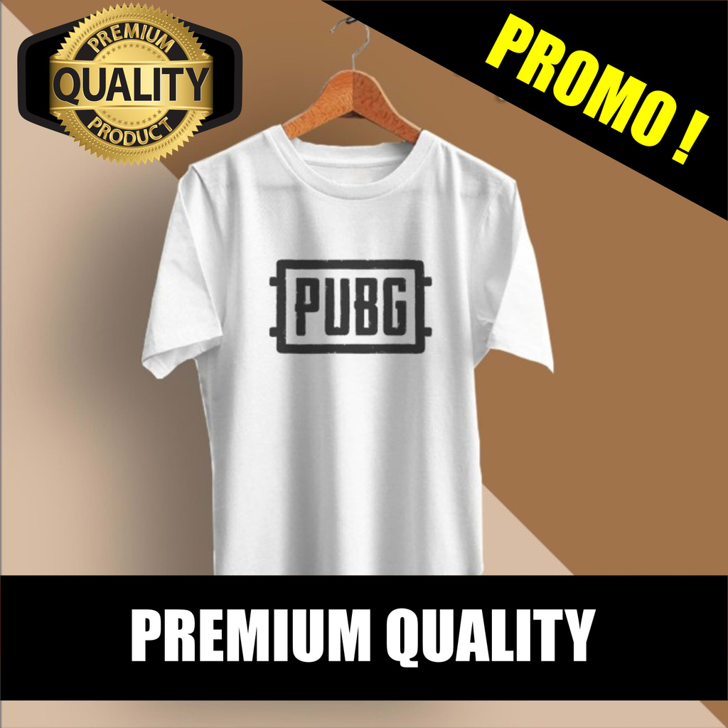 PROMO  Kaos Game PUBG Kualitas Distro Kaos T-shirt T Shirt Baju Distro Pria Wanita Murah