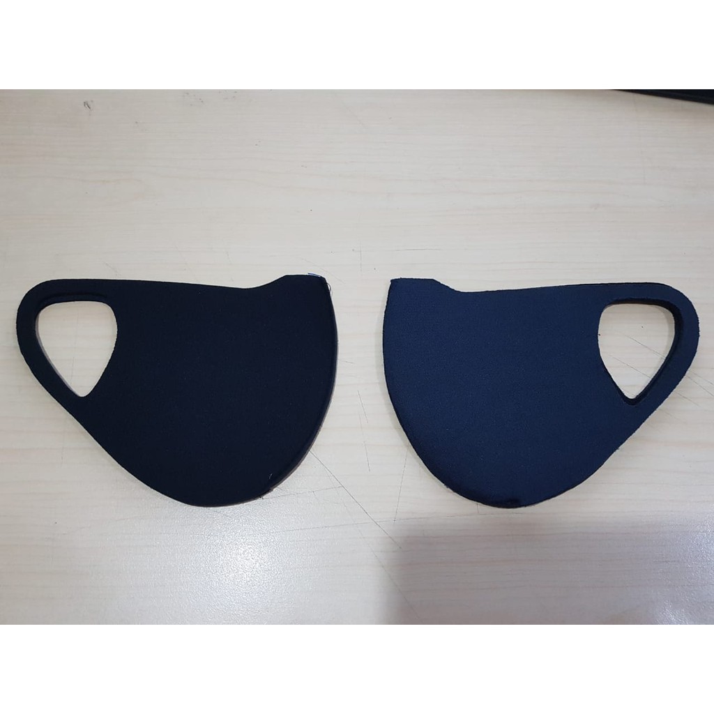 Masker Scuba TEBAL Masker Bahan Scuba Tebal Masker Polos