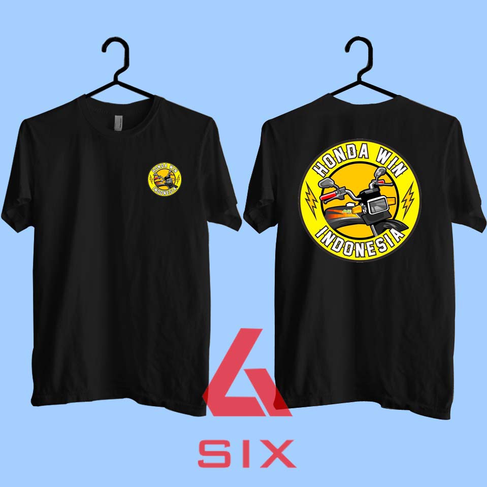 baju tshirt kaos dewasa honda win indonesia