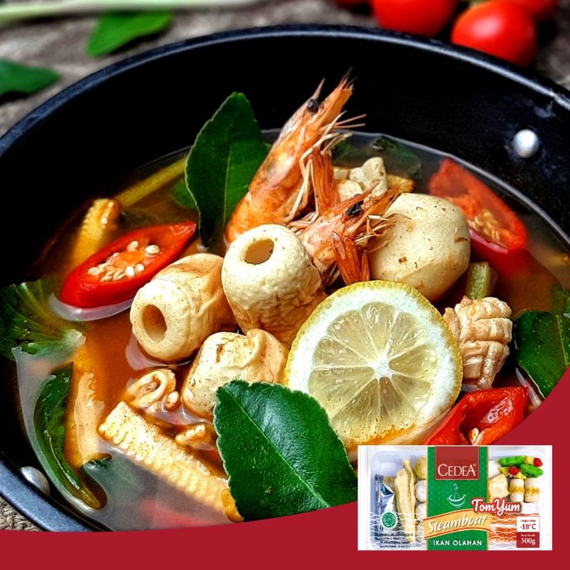 

Cedea Tomyam mix Steamboat Tomyum mix 300 gram istimewa