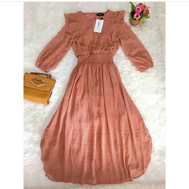 dress miss valley /baju import