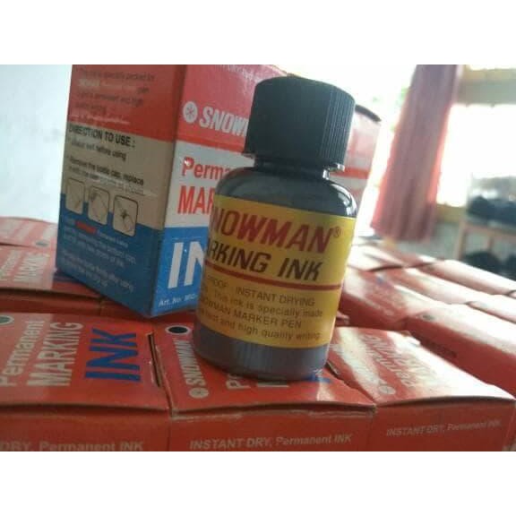 

REFILL INK SNOWMAN PERMANENT MARKING / ISI ULANG TINTA SPIDOL PERMANEN PROMO