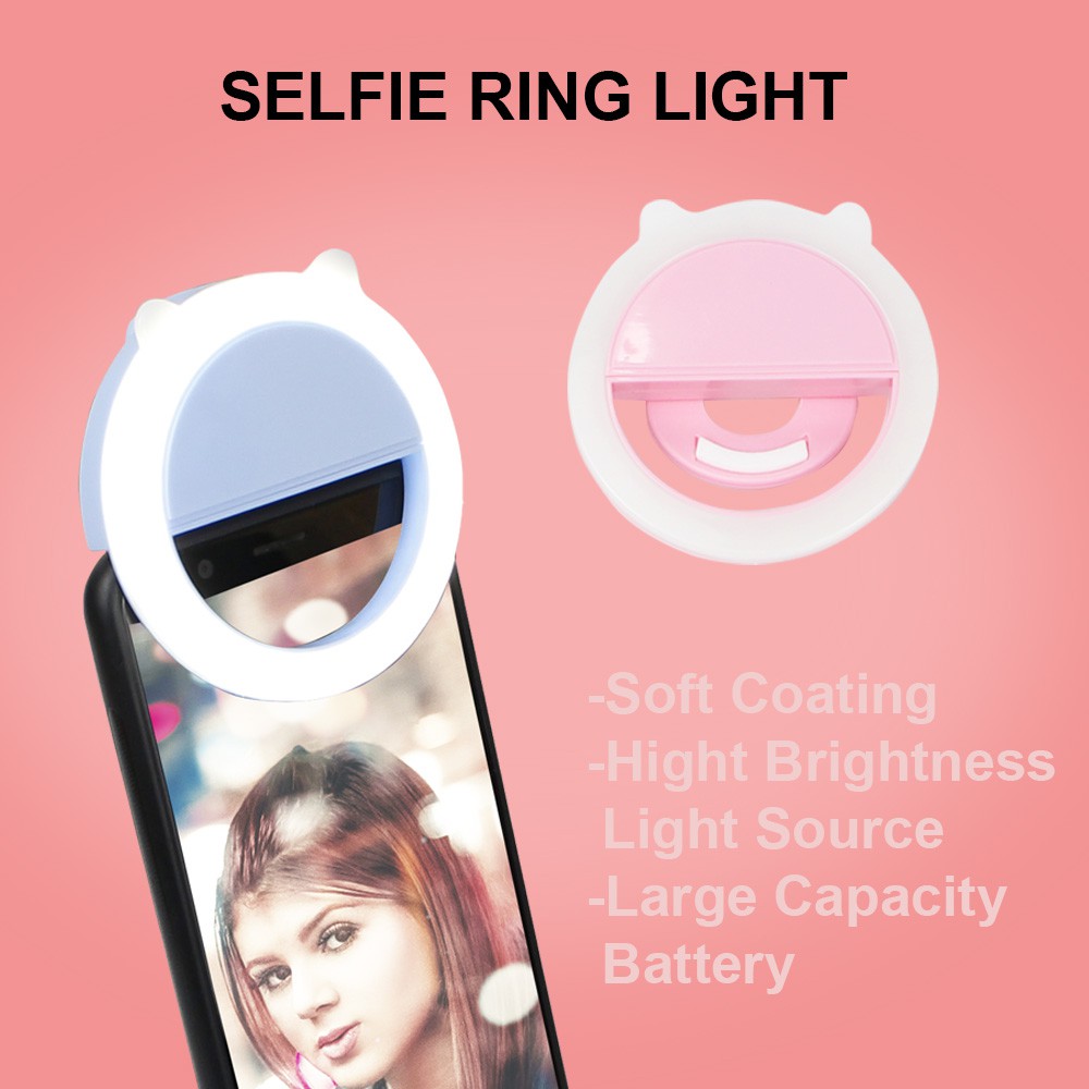 Jual Selfie Ring Light Lampu Tambahan Untuk Selfie Lampu Led Selfie