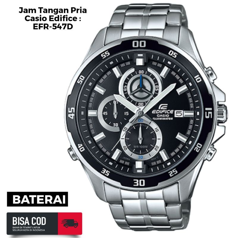 Jam Tangan Pria Casio Edifice : EFR-547D