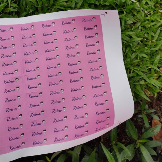 

Custom sticker label WATERPROOF, sticker label Nama , sticker label Nama anak