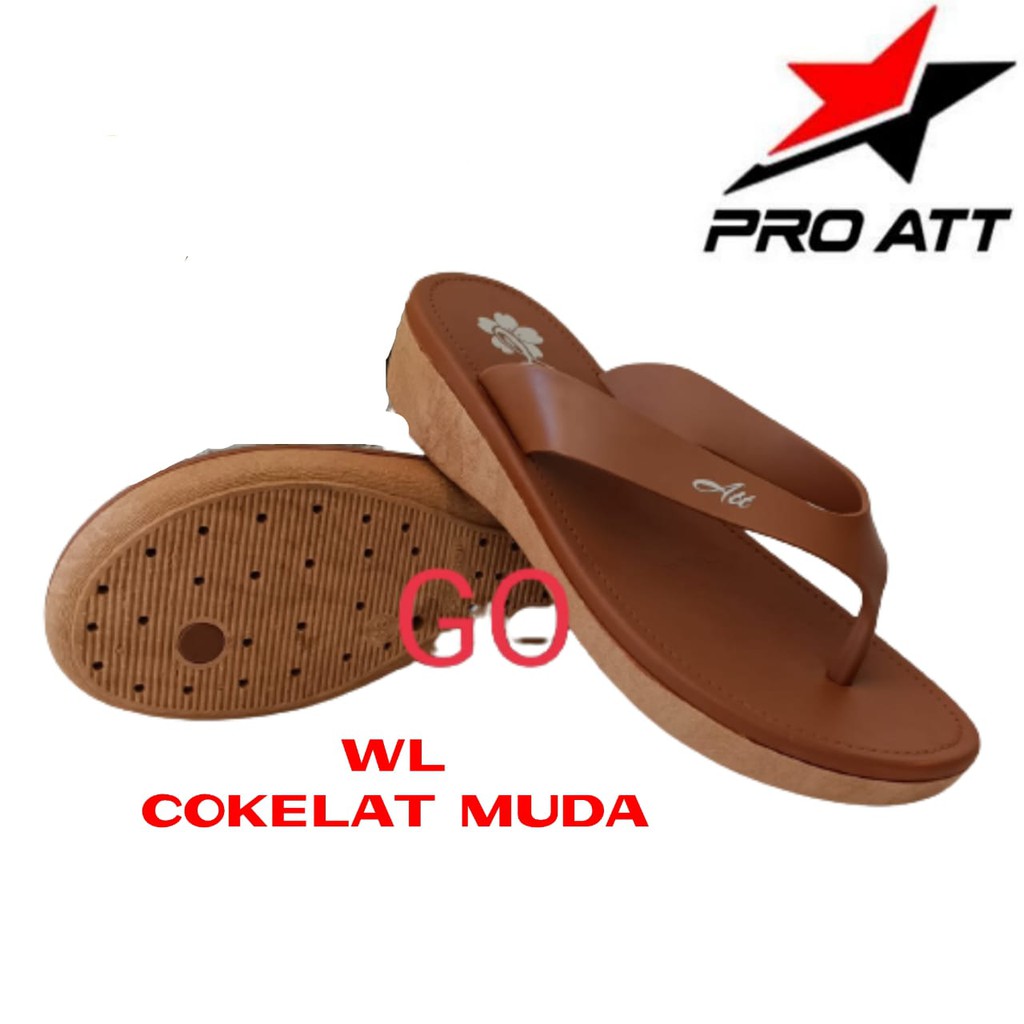 gof ATT WL 3014 SANDAL Jepit Wanita Sendal Casual Cewek Ringan dan Nyaman