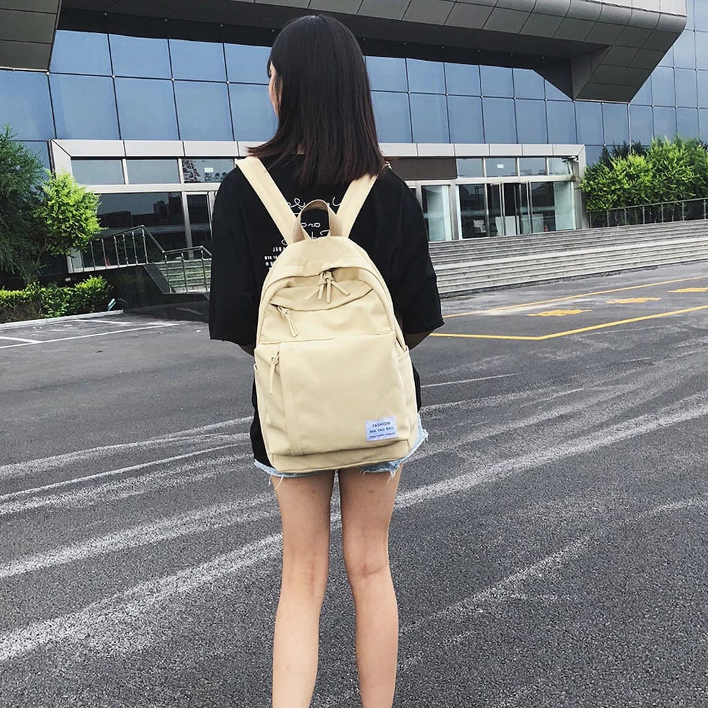 Twenty Bag - Tas Ransel Sekolah Anak Wanita Dan Pria Untuk Anak PAUD TK SD SMP REMAJA Terbaru 2021 Kekinian Motif Carakter MIN TAO BAG Korean Sytle Bahan Canvas